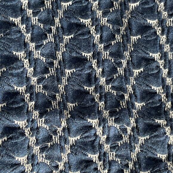 Anthropologie Postmark Top Womens Extra Small XS Rayon Textured Sleeveless Blue - Picture 3 of 12